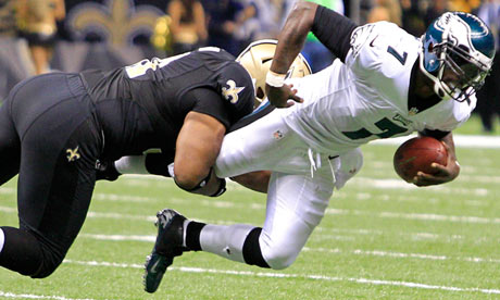 A familiar situation for Philadelphia Eagles quarterback Michael Vick this season...