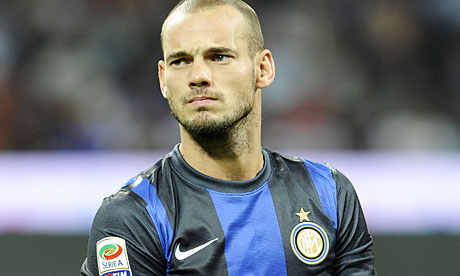 Internazionale's Wesley Sneijder