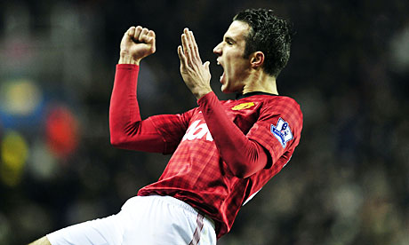 Manchester United's Robin van Persie