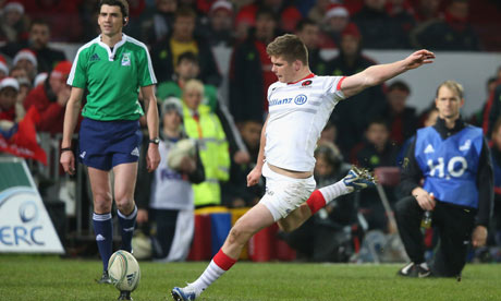 Owen Farrell, Munster v Saracens