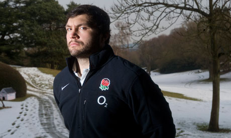 Alex Corbisierio in training with England