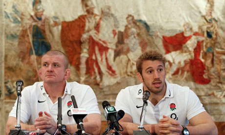 Chris Robshaw and Graham Rowntree