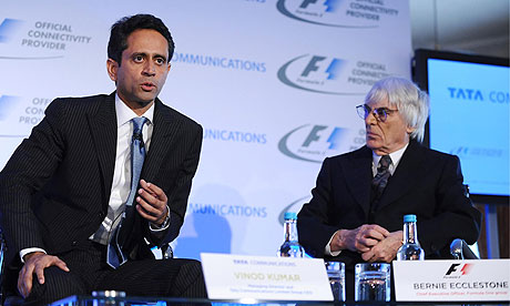 Bernie Ecclestone the Formula One chief executive