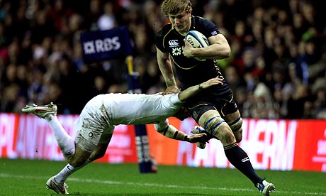 David Denton Scotland Chris Ashton England SIx Nations