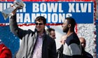 Eli Manning, New York Giants parade