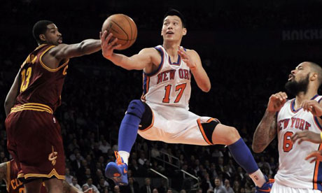 New York Knicks' Jeremy Lin vs. Cleveland Cavaliers