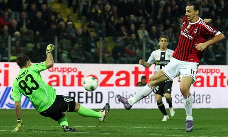 Ibrahimovic marca contra el Parma