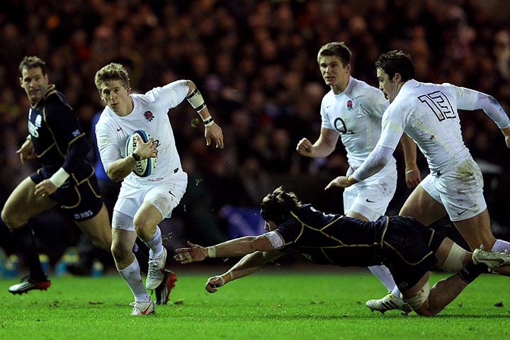 Stuart Lancaster: Stuart Lancaster gallery: Scotland v England