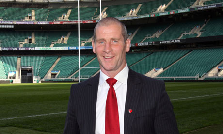 Stuart Lancaster, new England head coach, at Twickenham