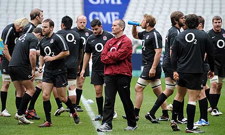 England's head coach Stuart Lancaster