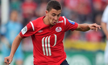 Lille's Belgian midfielder Eden Hazard