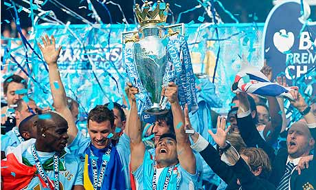 Sergio Agüero predicts 'run of trophies' for champions Manchester City | Football