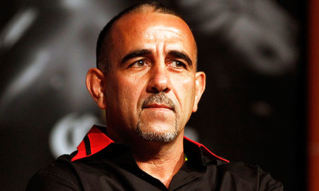 Pedro Diaz, Miguel Cotto&#39;s Cuban trainer in the buildup to the fight with Floyd Mayweather - Pedro-Diaz-Miguel-Cottos--008