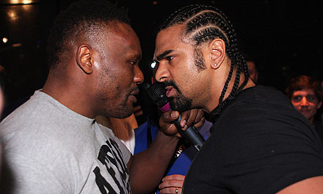 Dereck Chisora and David Haye