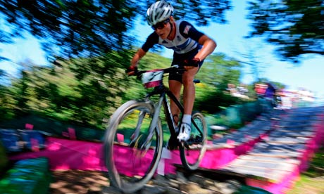 Britain's Annie Last, mountain biker