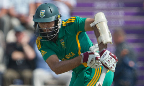 South Africa's Hashim Amla doing his thing.