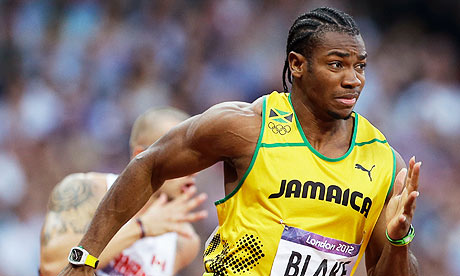 Yohan Blake won his 200m