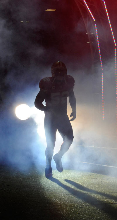 Patrick Willis of the San Francisco 49ers