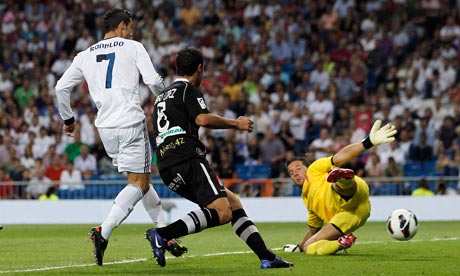 Cristiano Ronaldo Goal on Real Madrid S Cristiano Ronaldo Scores His Second Goal Against Granada