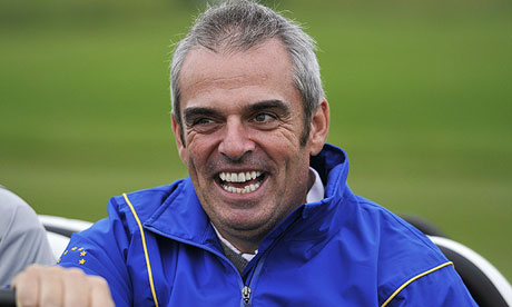 Paul McGinley has recieved the support of Ian Poulter in his bid to captain Europe's Ryder Cup team