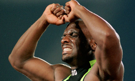 Dennis Mitchell blamed a 'birthday treat' for his wife on a positive test