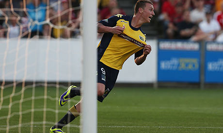 Central Coast Mariners' Mitchell Duke
