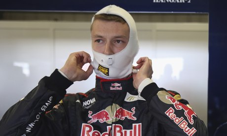 Daniil Kvyat of Russia