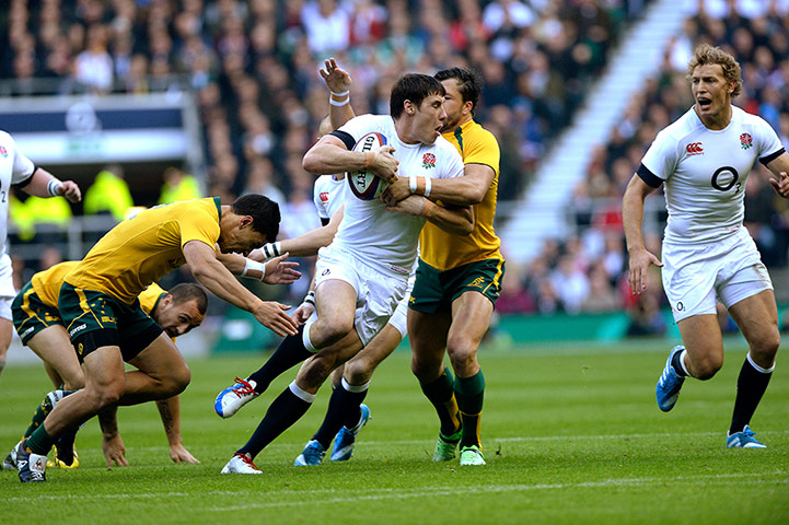 England v Australia: England v Australia Rugby Autumn International
