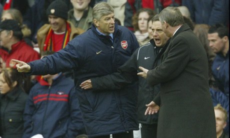 Arsène Wenger Arsenal Sir Alex Ferguson Manchester United