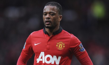 Manchester United's Patrice Evra