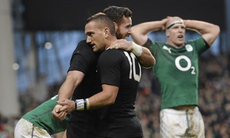 Ryan Crotty Aaron Cruden New Zealand