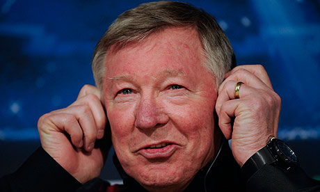 Alex Ferguson Manchester United's Scottish manager Ale