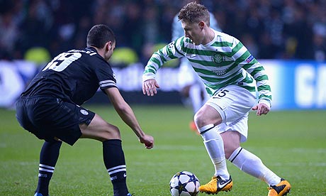Kris Commons Celtic v Juventus 