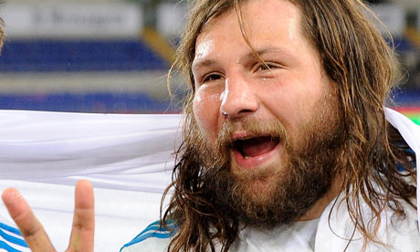 Italy's Martin Castrogiovanni