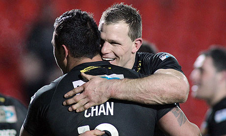 Stuart Fielden (R) and Jason Chan