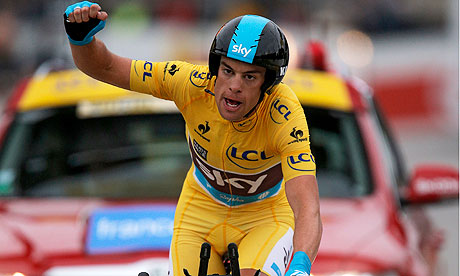 Photo: Richie Porte wins Paris-Nice while Chris Froome. 