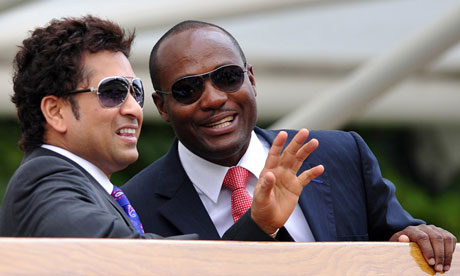 Brian Lara and Sachin Tendulkar