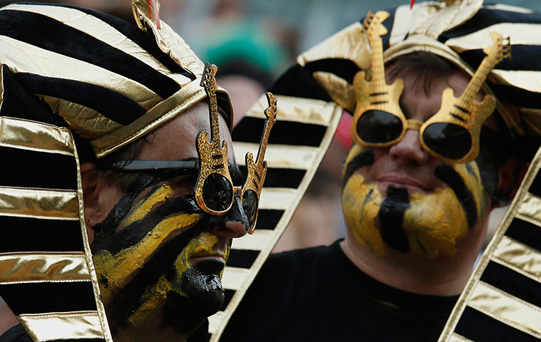 Rugby Sevens fans: Rugby Sevens South Stand – In Pictures