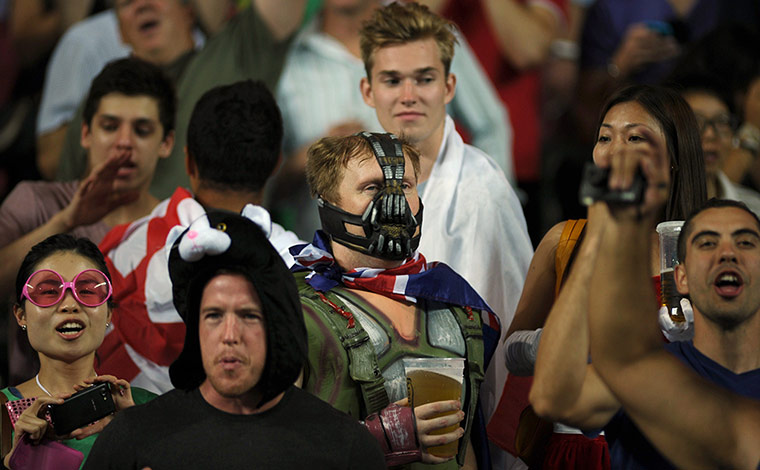 Rugby Sevens fans: Rugby Sevens South Stand – In Pictures