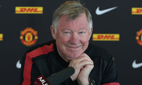Sir Alex Ferguson, Manchester United press conference