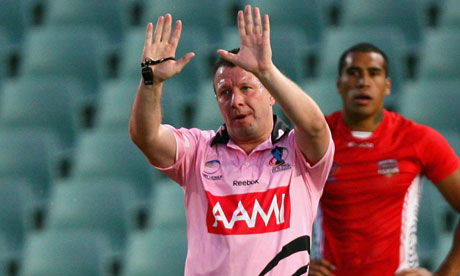 Steve Ganson at the 2008 Rugby League World Cup
