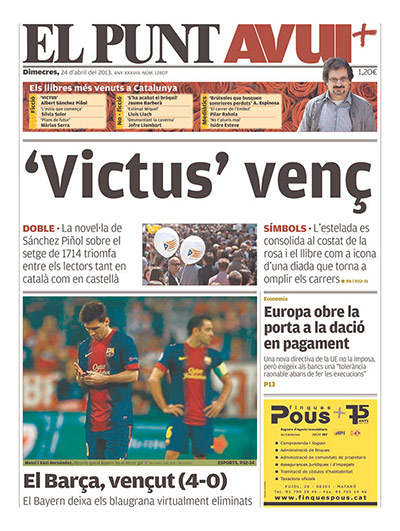 Barca Front Pages: Barca front pages reaction