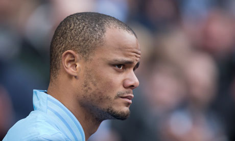 Vincent Kompany, the Manchester City captain, believes victory over Manchester United and Chelsea would ensure a stong finish to the season. - Vincent-Kompany-the-Manch-008