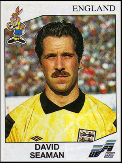 Beautiful Games: stickers from Old School Panini