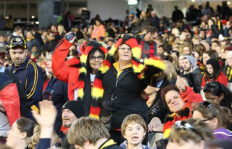 Indigenous Round: fans celebrate
