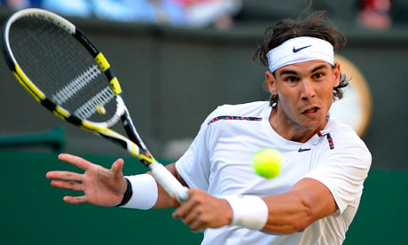 Rafael Nadal at Wimbledon