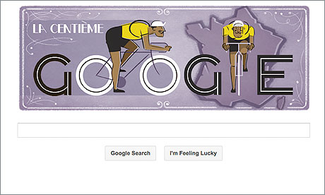 Tour de France Google