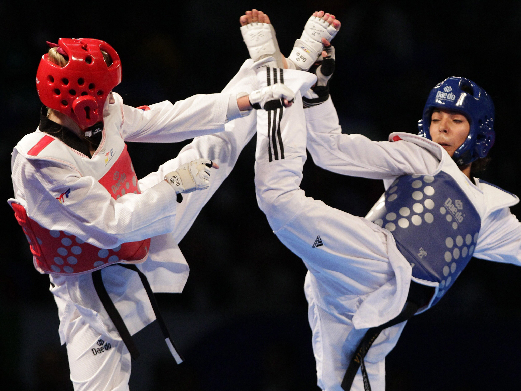 Packing a punch: Carmen Marton, 29, taekwondo - Extreme Taekwondo