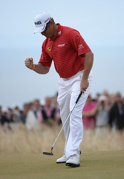 Open round four: Open round three