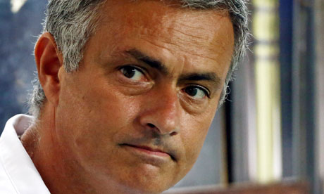 José Mourinho looks on, Chelsea v Indonesia All-Stars XI